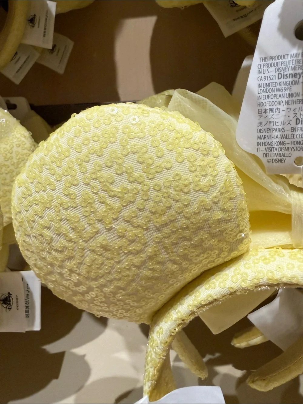Disney yellow ears Headband  WDW 2026